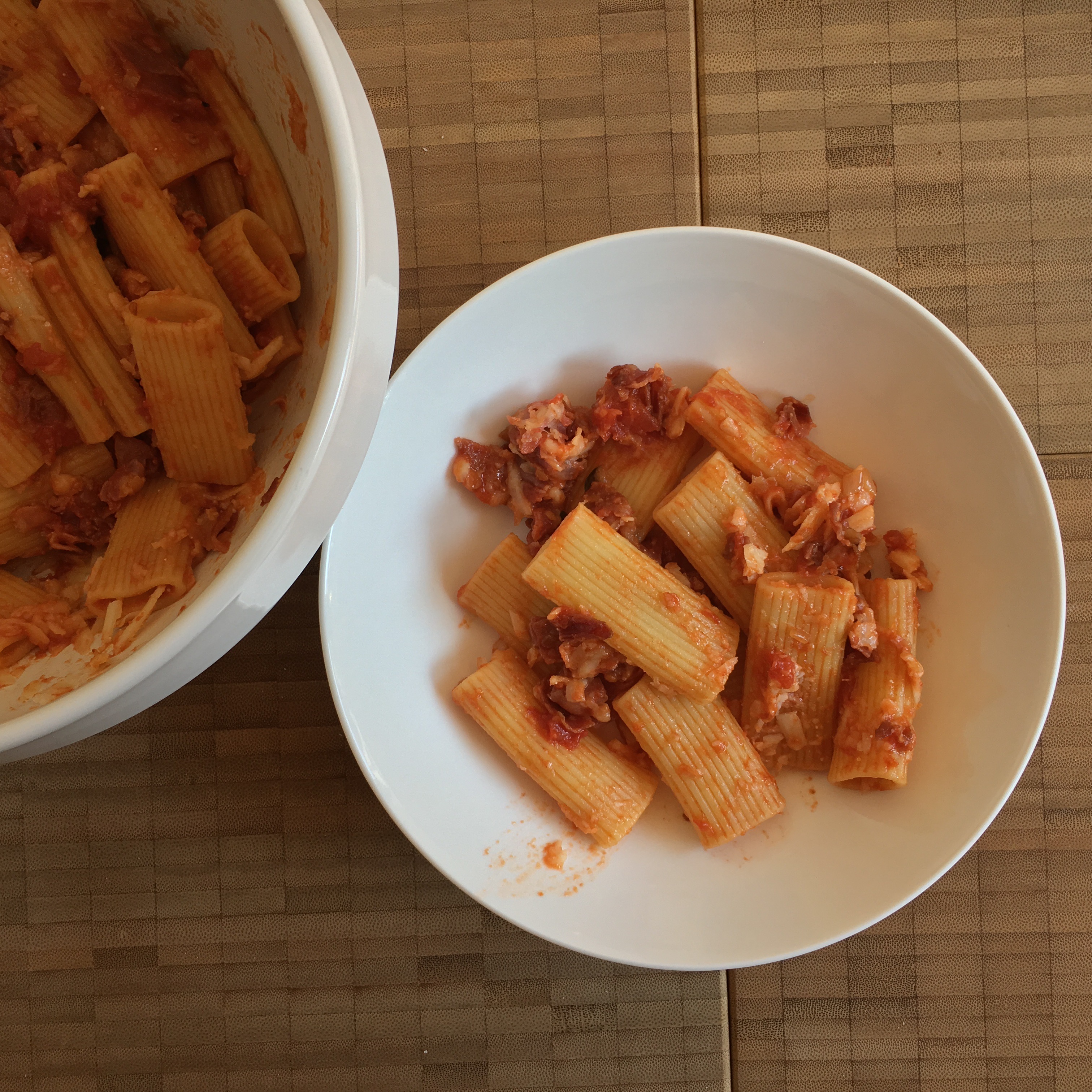 eleonora’s pasta all'amatriciana