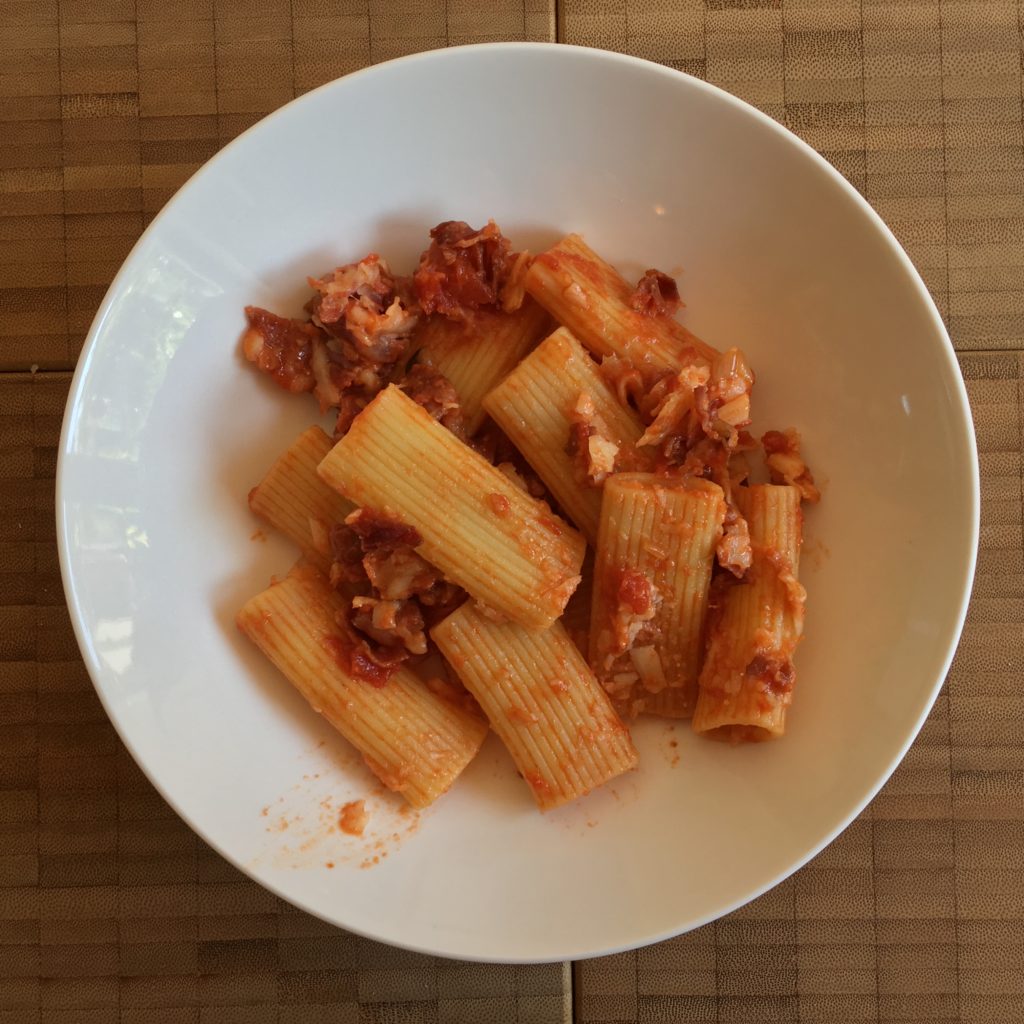 eleonora’s pasta all'amatriciana